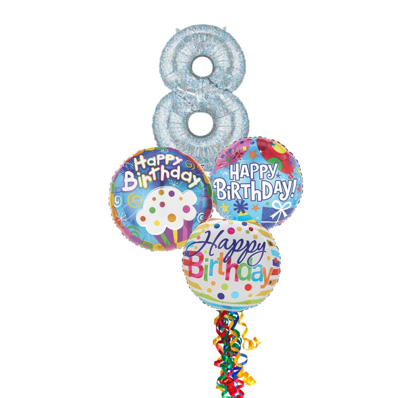 Birthday Balloons Delivery Mylar