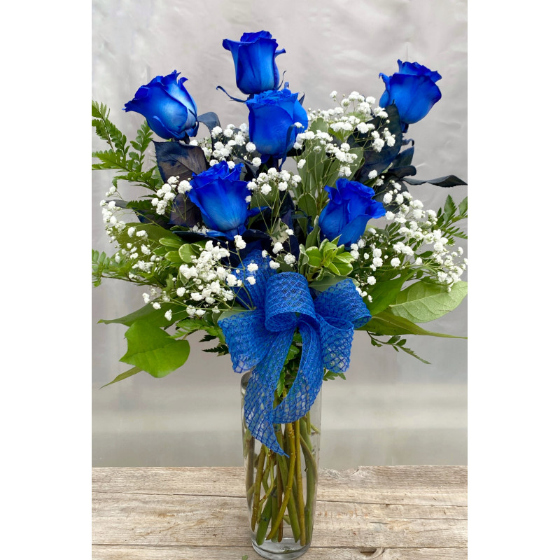 Blue Rose Bouquet  - Same Day Delivery