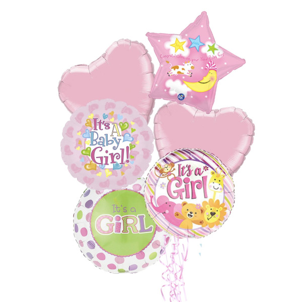 It's a Girl Balloon Bouquet 